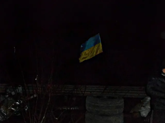 Рівненські мітингувальники створили пропускні пункти (Фоторепортаж) — фото 2