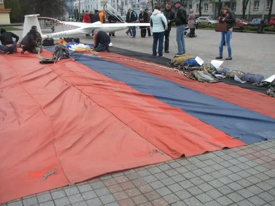 Рівненський авіаційно-спортивний клуб ТСО України сьогодні презентує  свою другу промоакцію (Фото) — фото 1