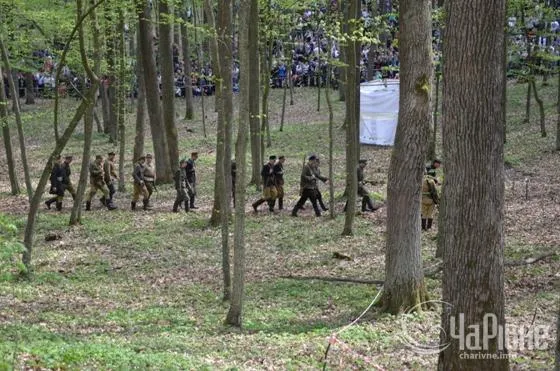 На Рівненщині відтворили найбільший бій УПА та військ НКВС під час Другої Світової війни (Фоторепортаж) + (Відео) — фото 6