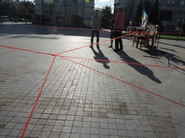 У Рівному провели флешмоб до Дня Донора (Фоторепортаж) — фото 1
