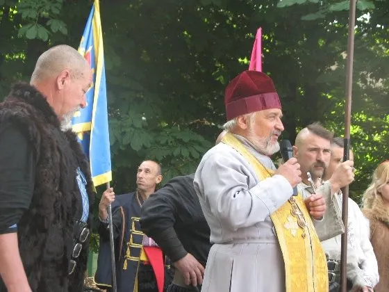 Рівненські козаки з нагоди 363-річчя Битви під Берестечком влаштували похід до місця події (Фоторепортаж) + (Відео) — фото 6