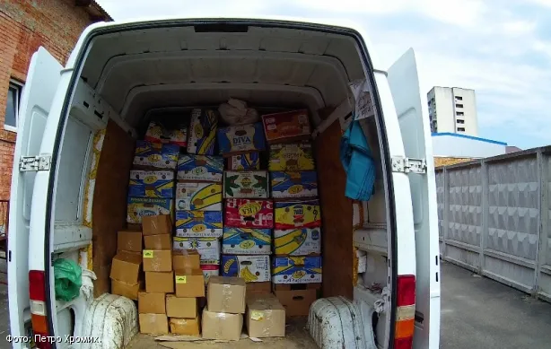 До Слов’янська відправили 10 т продуктів харчування (Фото) + (Відео) — фото 2