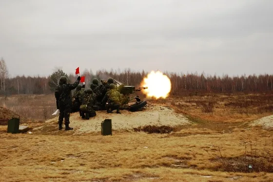 На Рівненщині стріляли із зенітних установок (Фото) — фото 2