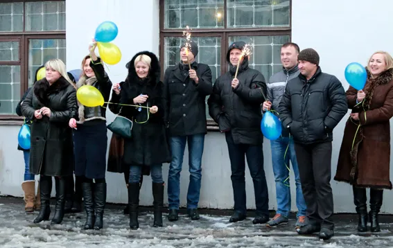 Правоохоронці Рівненщини повернулися додому із зони АТО (Фото) — фото 2