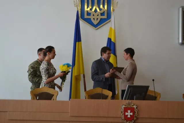 У Рівному провели урочисте нагородження бійців АТО (фото) — фото 4